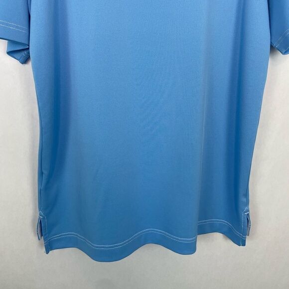 Men’s FootJoy Light Blue Athletic Fit Polo Golf Shirt. Size Large. - Picture 7 of 10